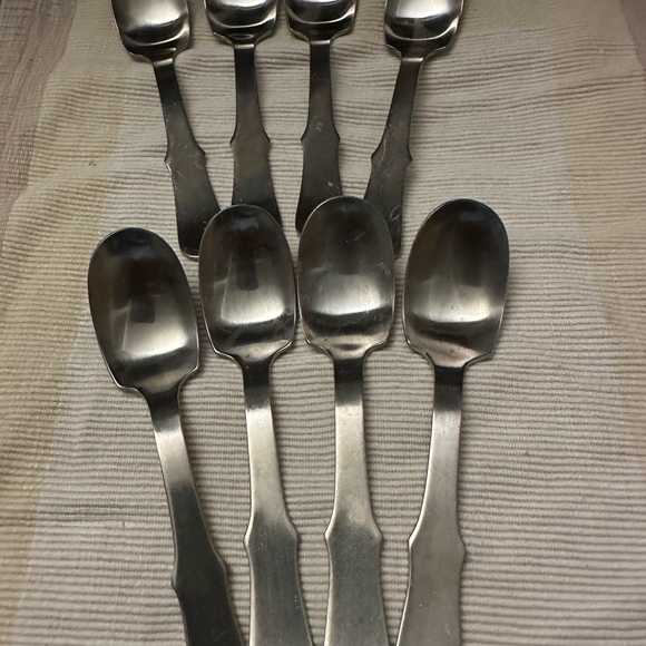 Dansk Nova ll Stainless Spoons Set Of 8 Flatware - Picture 2 of 8